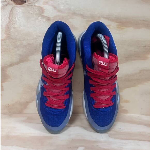 Nike - KD- ID Zoom ETW 23 - Sneakers - Blue/Red - Kids Big- 6 - BQ7697-991 - Picture 7 of 9